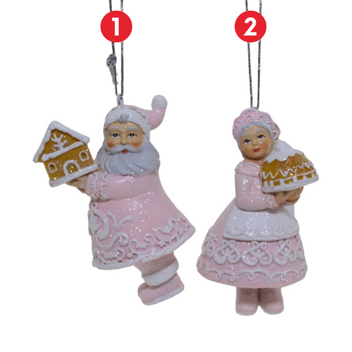 Ronis Mr & Mrs Clause Pk Decs 2 Asstd