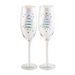 Ronis Mr & Mrs Holographic Champagne Set 250ml