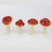 Ronis Mushroom Garden Stake 10cm 4 Asstd