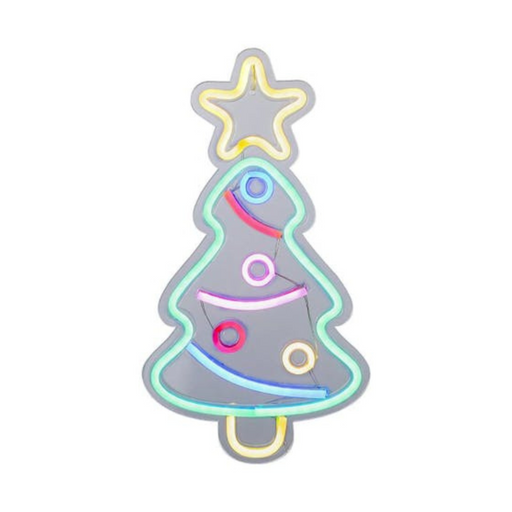 Ronis Neon Christmas Tree 40x22cm