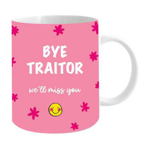 Ronis Novelty Mug Bye Traitor 355ml