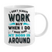 Ronis Novelty Mug I Don T Always Work But When I Do I Make Sure 355ml