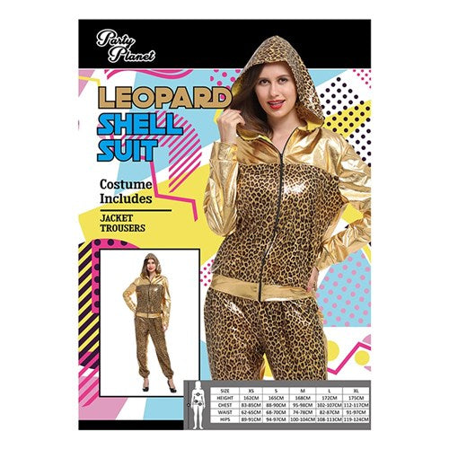 Leopard Costume Shell Suit-L