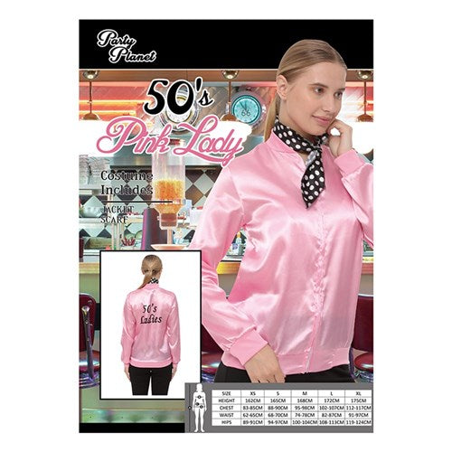 50S Costume Pink Lady-M