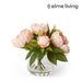 Ronis Peony Allira Vase Pink 29x29x29cm