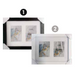 Ronis Photo Frame Double Matted Connor 2 Window Collage 25x3cm 2 Asstd