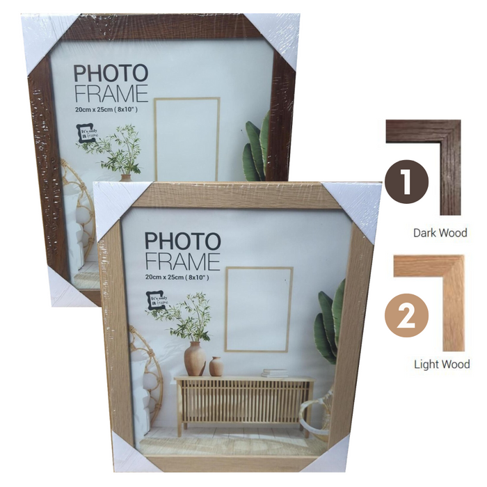 Ronis Photo Frame Raddison MDF 20x25cm 2 Asstd