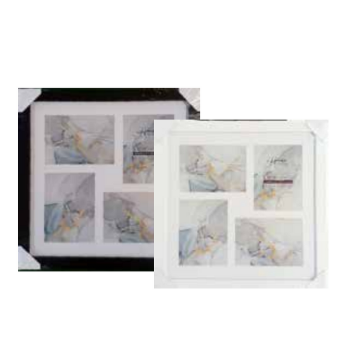 Ronis Photo Frame Single Matted Connor 4 Window Collage 40x40cm 2 Asstd