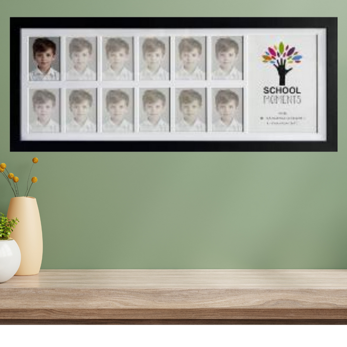 Ronis Photo Frame School Moments Black 26x52cm