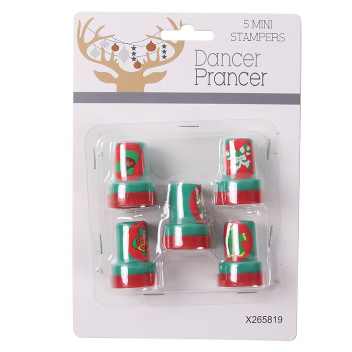 Ronis Pre Inked Mini Stampers 5pc