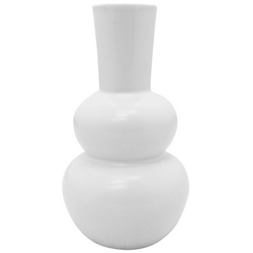 Ronis Rackem Vase 11x20cm White