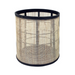 Ronis Rattan Black Planters Set 25cm/32cm