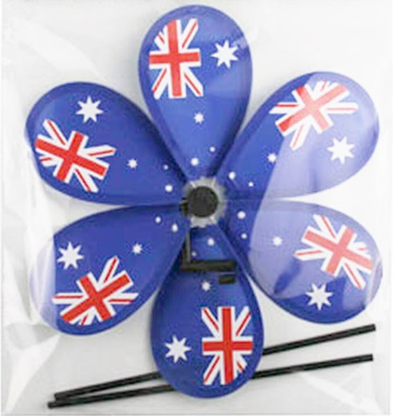 Australia Day Flower Windpick Nylon 54x28cmD