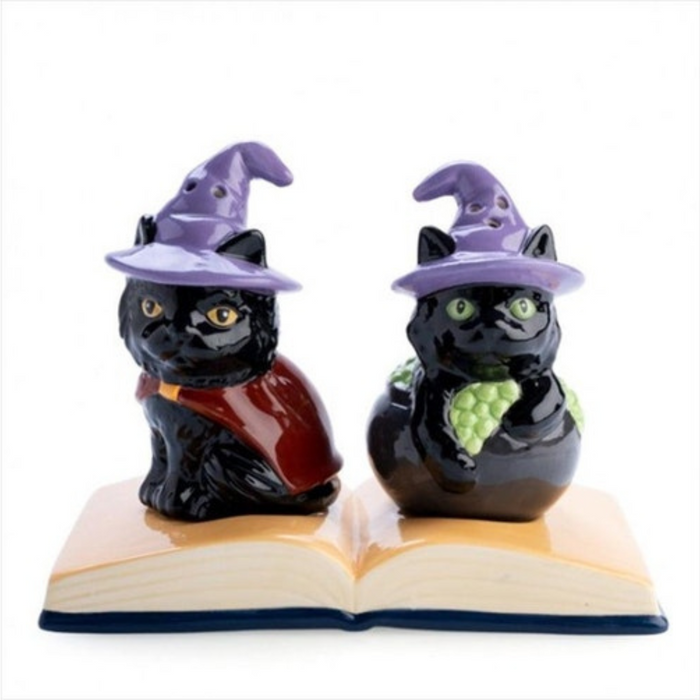 Ronis Salt & Pepper Set Black Cat