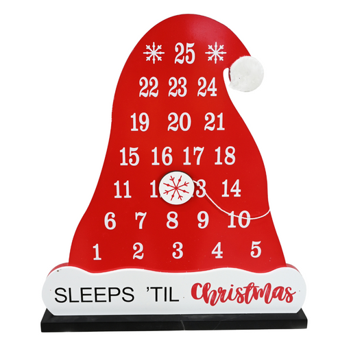 Ronis Santa Hat Magnetic Countdown Deco