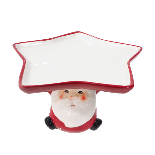 Ronis Santa Star Cake Plate