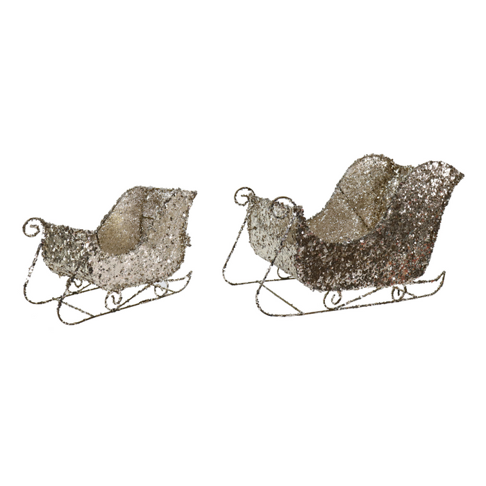 Ronis Sequins Sleighs 2Pc Set 2 Asstd