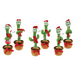 Ronis Sing N Twirl Christmas Cactus 34cm 6 Asstd