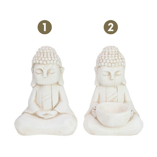 Ronis Sitting Cream Buddha 32cm 2 Asstd