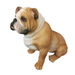 Ronis Sitting Realistic Bulldog 51cm