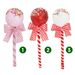 Ronis Sprinkles Candycane Lollipop 3 Asstd