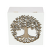 Ronis Square Box with Home & Tree of Life Design 15cm