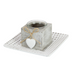 Ronis Square Tray with Candle Holder 15cm