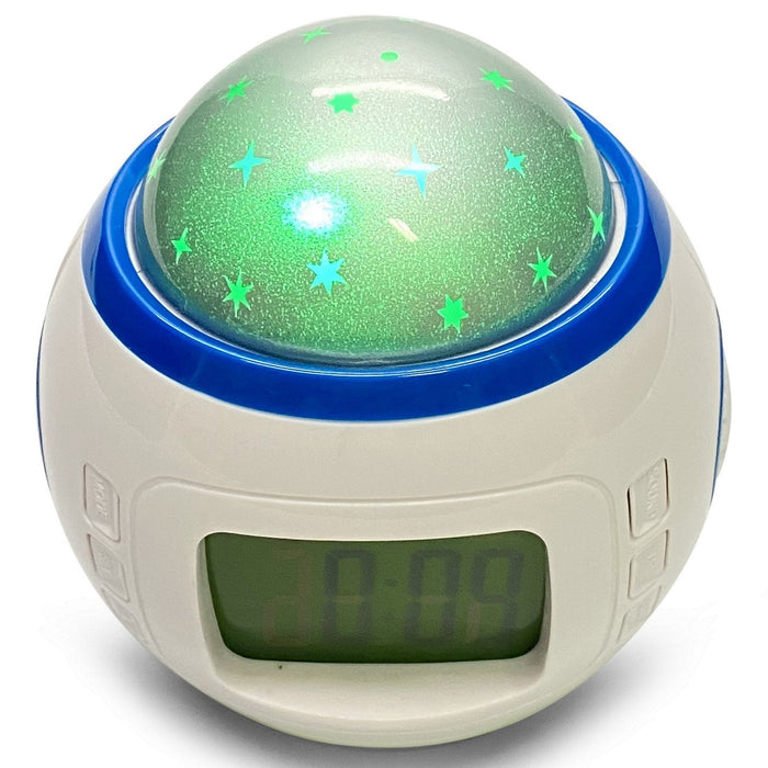 Ronis Starry Sky Projection and Musical Digital Alarm Clock 11x9x9cm