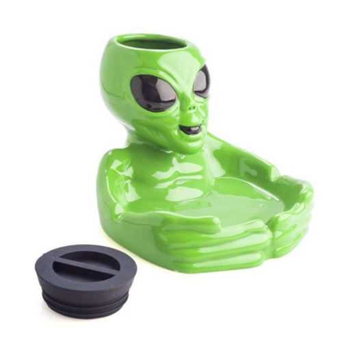 Ronis Stash It Jar & Ashtray Alien