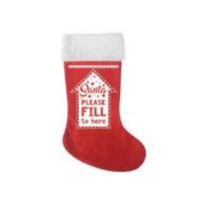 Ronis Stocking Santa Please Fill To Here