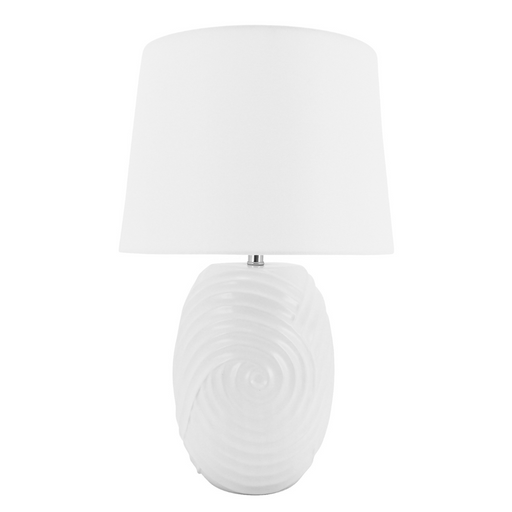 Ronis Swirling Lamp 33x52.5cm White