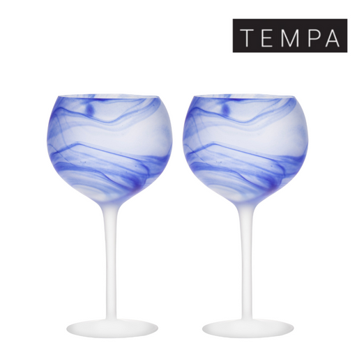 Ronis Tempa Skylar Gin Glass Ocean 2pk