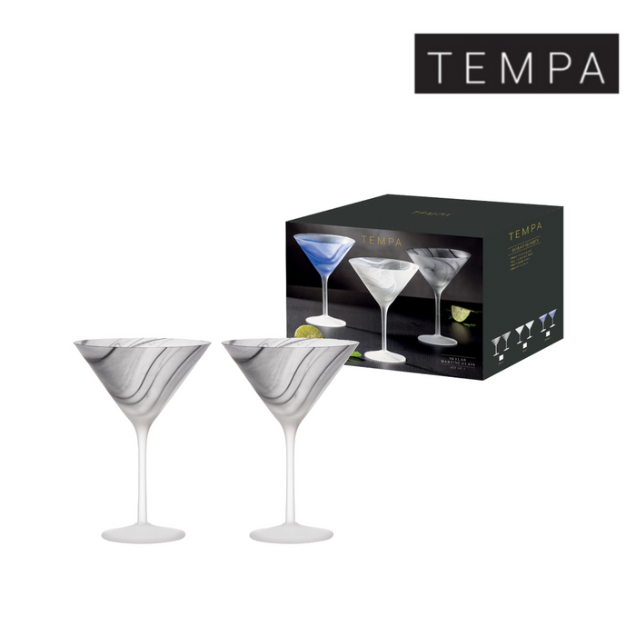 Ronis Tempa Skylar Martini Glass Storm 2pk