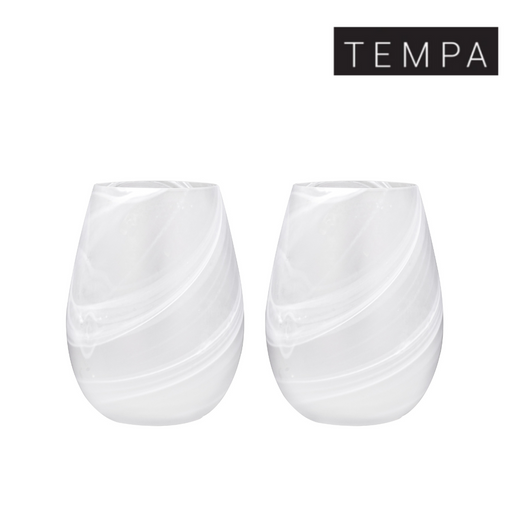 Ronis Tempa Skylar Stemless Glass Frost 2pk