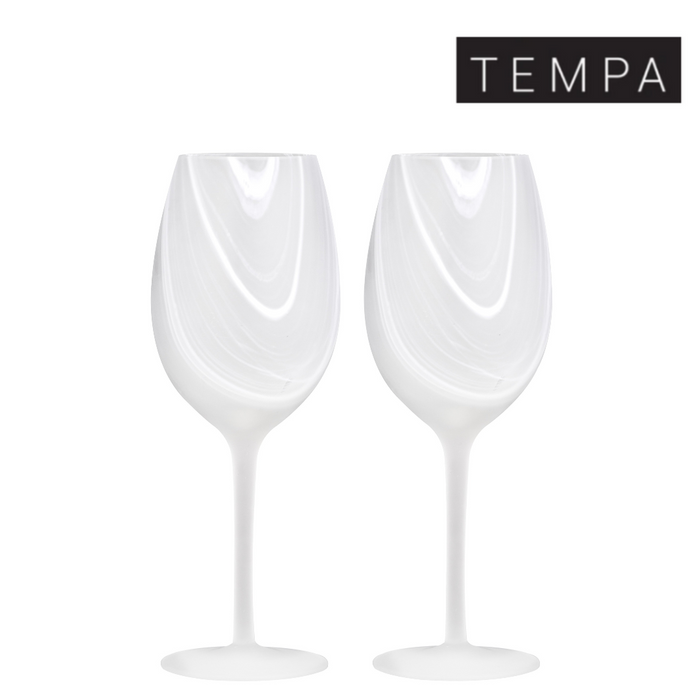 Ronis Tempa Skylar Wine Glass Frost 2pk