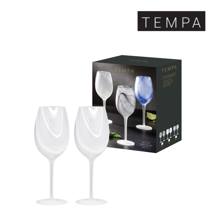 Ronis Tempa Skylar Wine Glass Frost 2pk