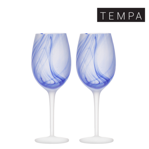 Ronis Tempa Skylar Wine Glass Ocean 2pk