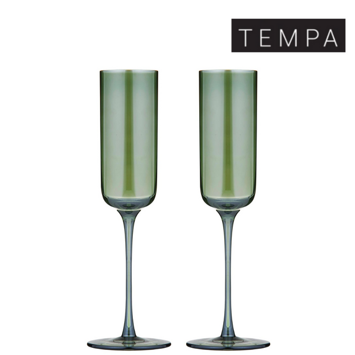 Ronis Tempa Verity Fern Champagne Glass 2pk