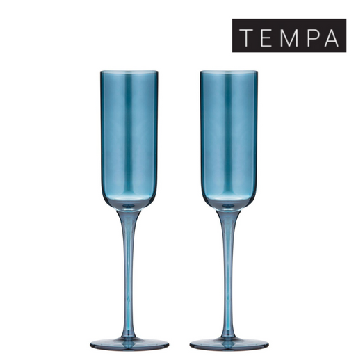 Ronis Tempa Verity Sapphire Champagne Glass 2pk