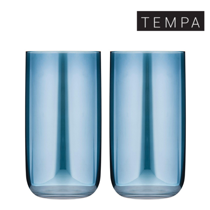 Ronis Tempa Verity Sapphire Highball Tumbler 2pk