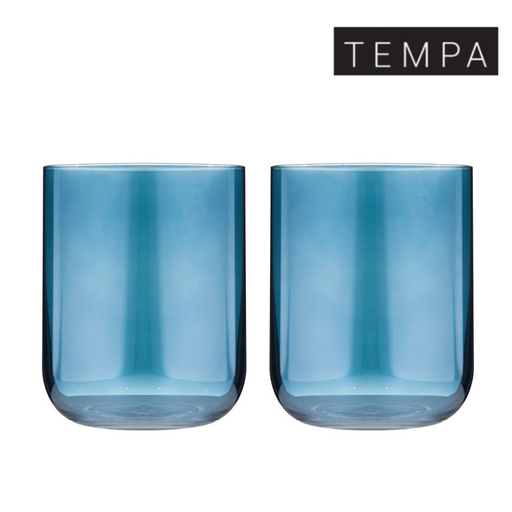 Ronis Tempa Verity Sapphire Lowball Tumbler 2pk