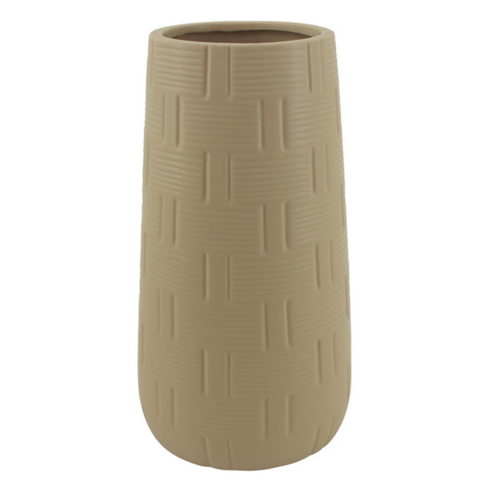 Ronis Temperance Vase 14x28cm Beige