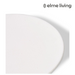 Ronis Teniku Decor Plate White 41x41x4cm