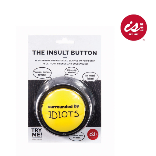 Ronis The Insult Button 17x11.5x4cm Yellow