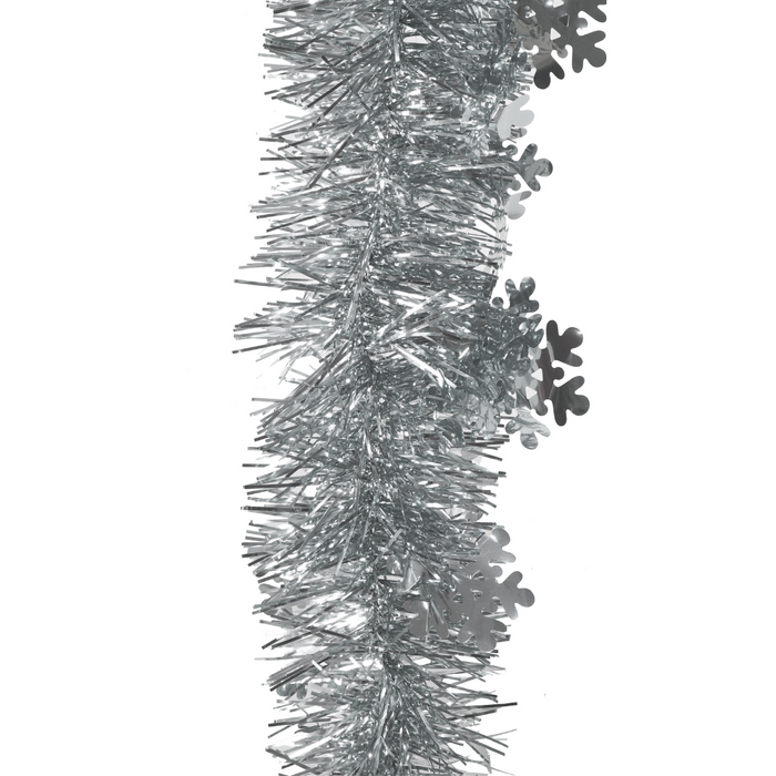 Ronis Tinsel 2M Die-Cut Snowflakes 3 Asstd