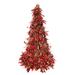 Ronis Tinsel Cone Tree 26cm 6 Asstd