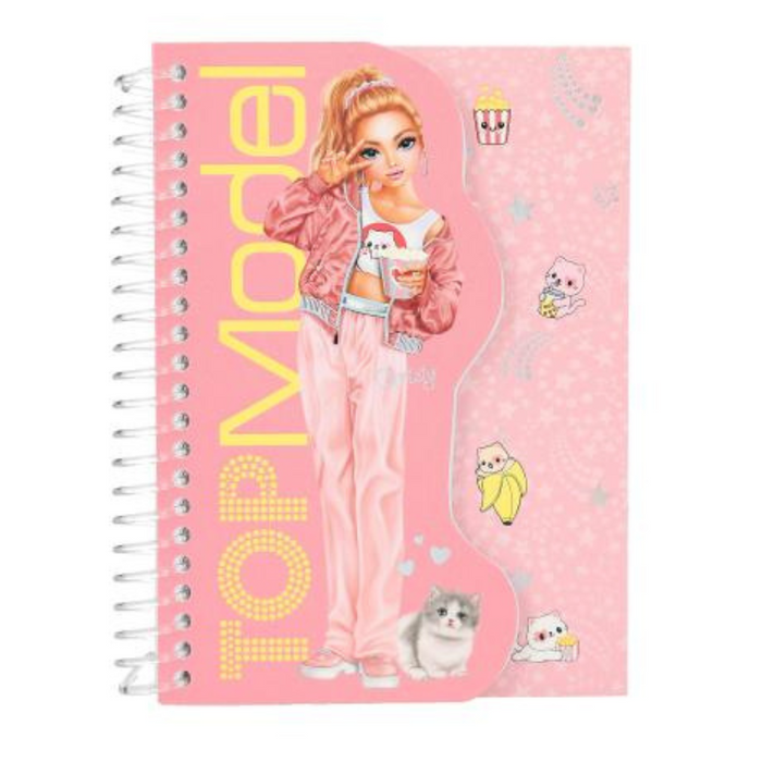 Ronis TopModel A5 Spiral Notebook 4 Asstd