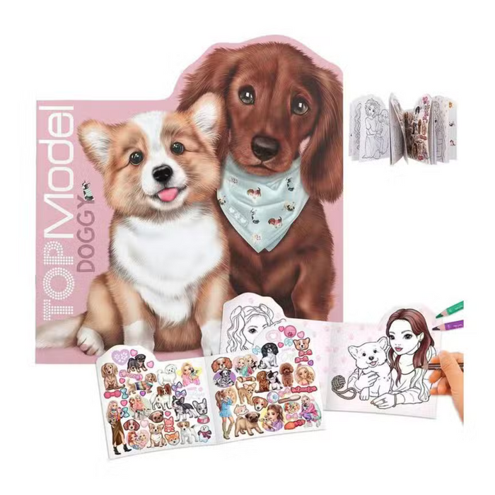 Ronis TopModel Book Colour Doggy Shape