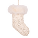 Ronis Tree Stocking Tree Ornament 17x10cm White