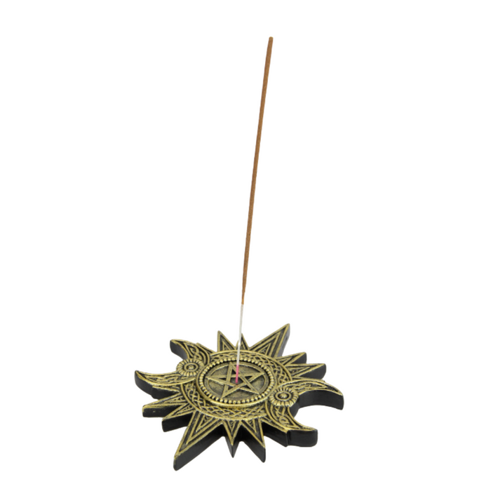 Ronis Triple Moon Incense Holder 17cm